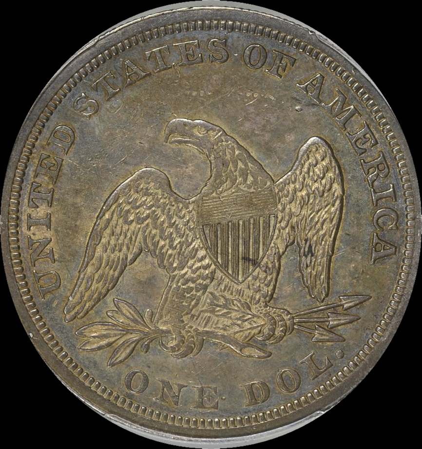 1845-Seated-Liberty-Dollar-For-Grading