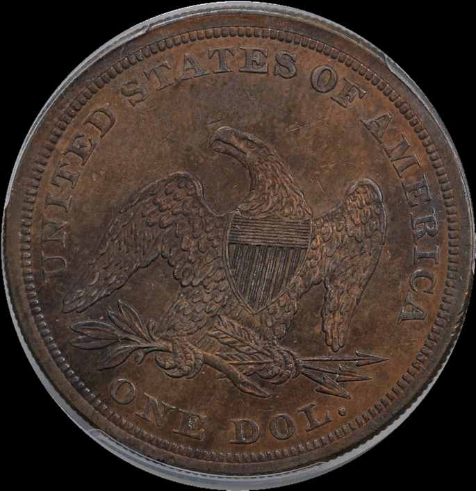1860-Seated-Dollar-For-Grading