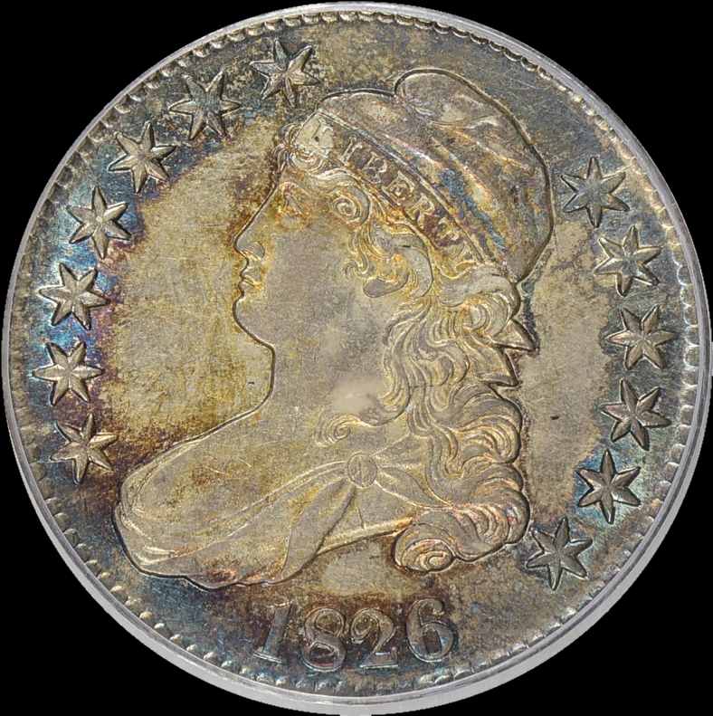 1826-Capped-Bust-Half-For-Grading