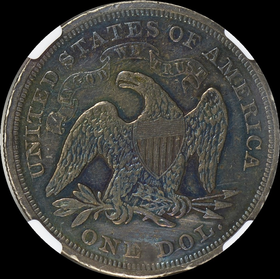 1873-Seated-Dollar-For-Grading