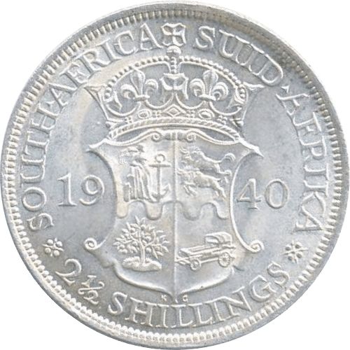 Grade-For-This-1940-South-Africa-2-&-1/2-Shilling
