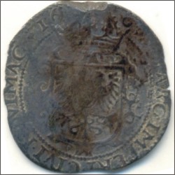 Silver-Coin-Of-Rudolf-II-For-Identification-Id:-Early-17th-Century-1/-2-Adlerschilling-Nijmegen