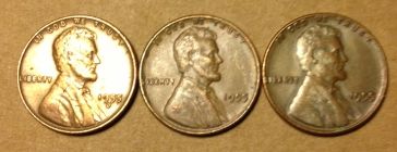 Unplated-Lincoln-Find?-And-Double-Die?-+-1/2-Dollar-Question