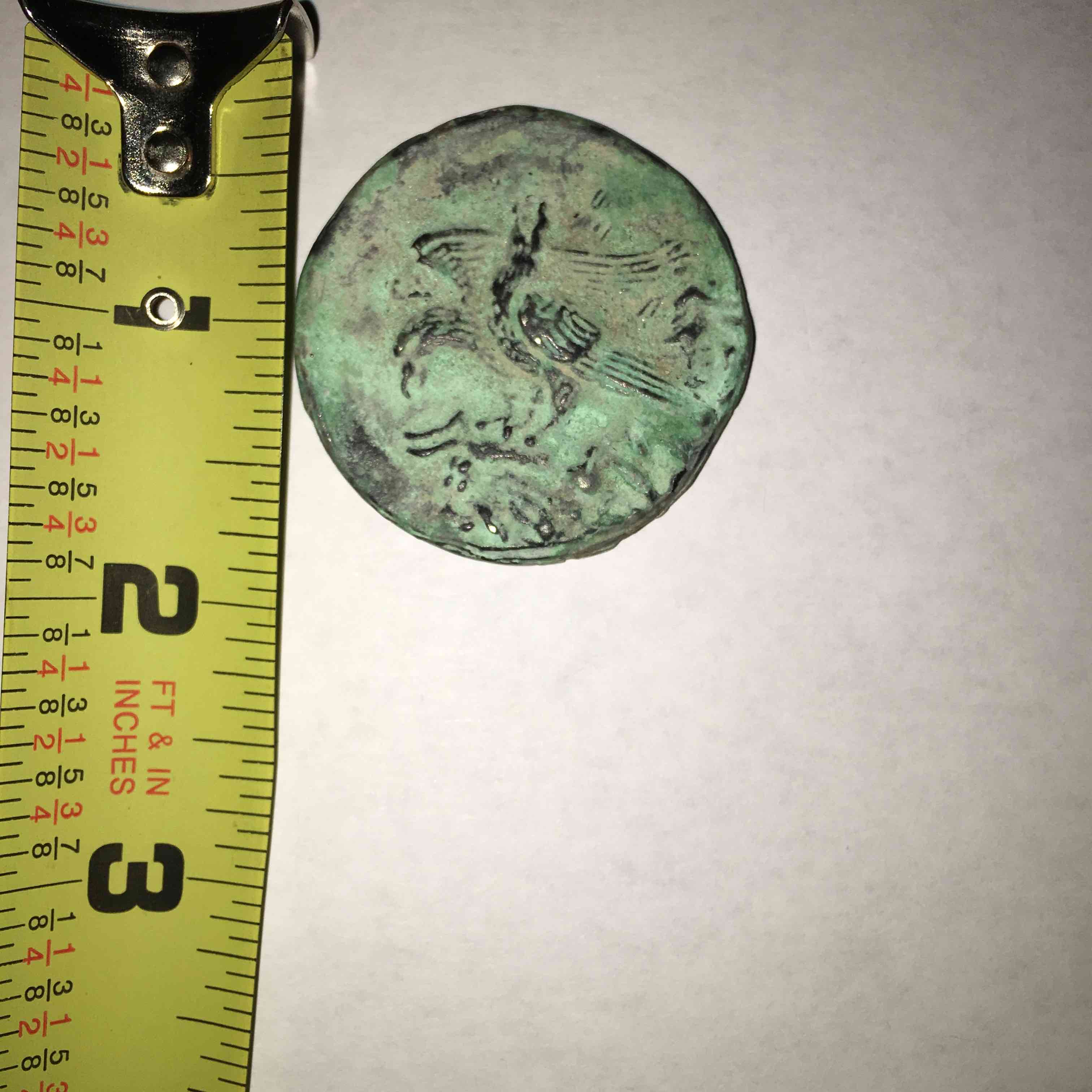 Ancient-Greek-Drachma-Coin--->-Can-Anyone-Identify?