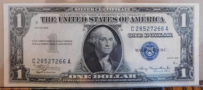 1935-Silver-Certificate-Unc-Two-Dates