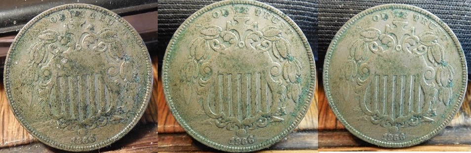 1866-Shield-Nickel-Help---Update:-Soaked-In-Acetone.
