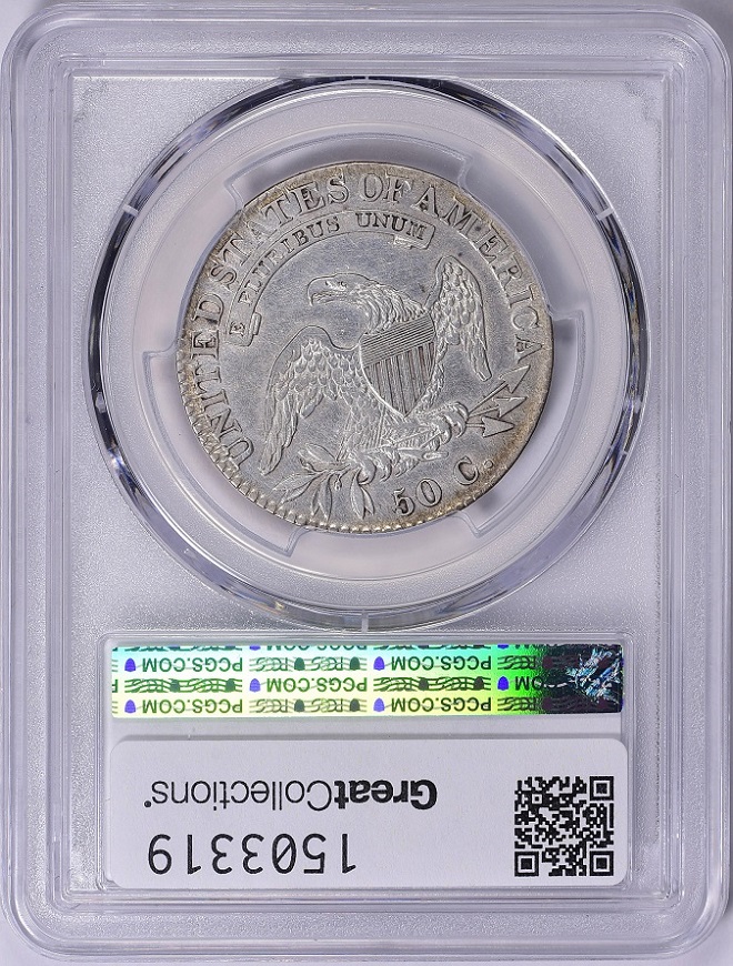 1822-Capped-Bust-Half-Dollar-PCGS-Genuine-VF-Details