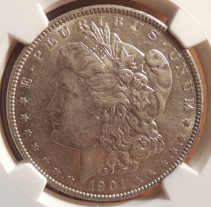 1901-Morgan--NGC-AU-53