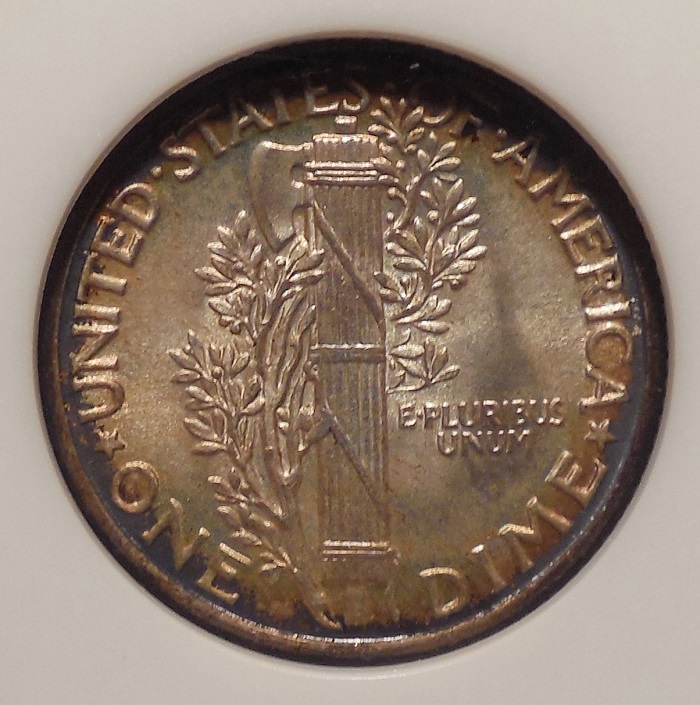 Toner-Tuesday:-1941-Mercury-Dime-PCGS-MS-68+-FB
