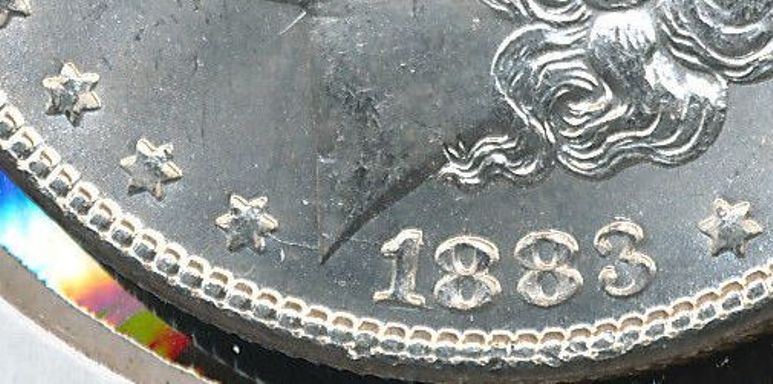 1883-Morgan-Grade-And-Is-Die-Break-VAM-10-Thank-You