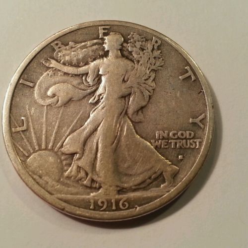 1916-S-Walker-W/Rim-Ding-Grade-Please-VF-20-To-25
