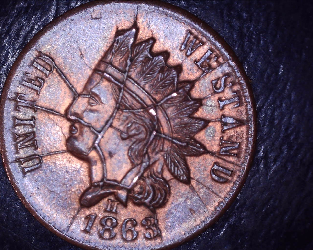 1863-Broaspie-Banker-Token-NY-One-Country-Major-Error-OBV-&-Rev