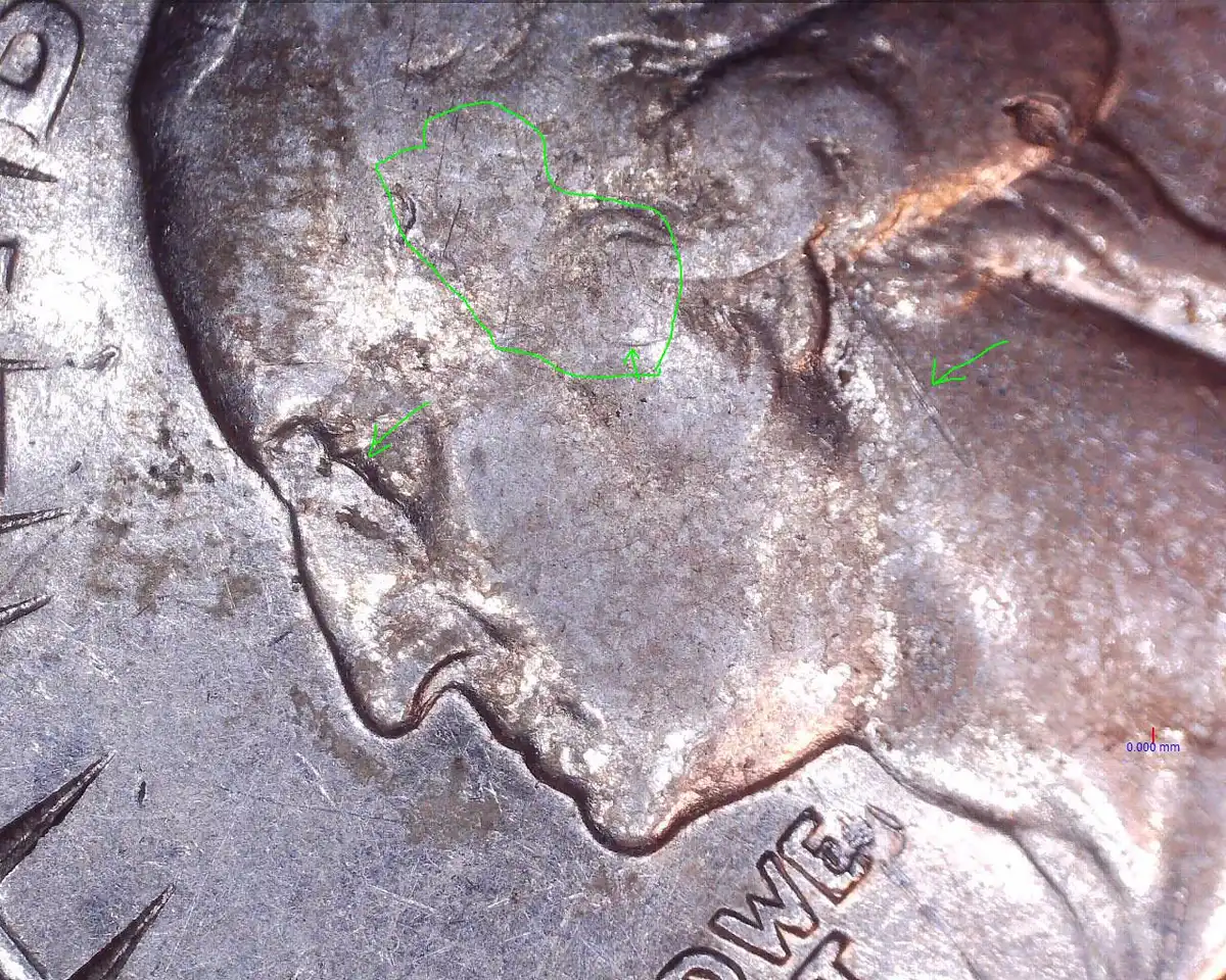 1965-Quarter--Is-This-A-Real-Mint-Error-Or-Damage-Outside?