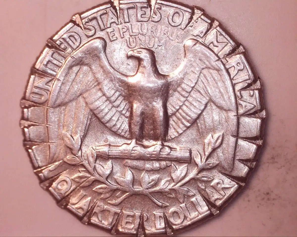 1965-Quarter--Is-This-A-Real-Mint-Error-Or-Damage-Outside?