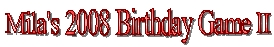 Mila's-Birthday-Game-II