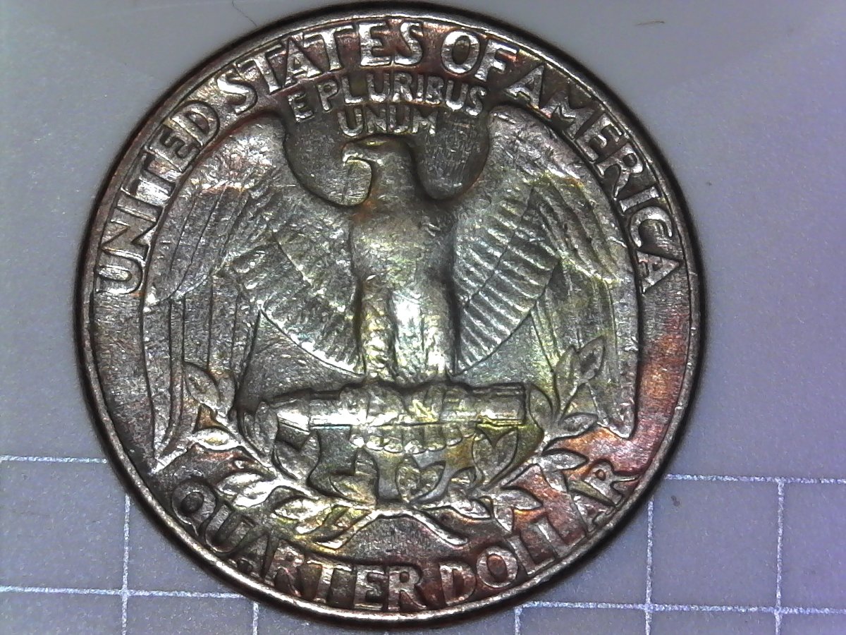 1986-D-Quarter-Nice-Tone-It's-That-Considered-A-Rainbow?
