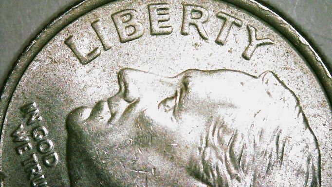 2013-D-Dime:-Odd-Finish-/-Metal-And-Rim-On-Obverse
