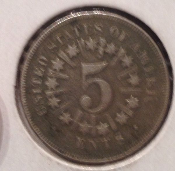 1867-With-Rays-Shield-Nickel-Grading-And-Value