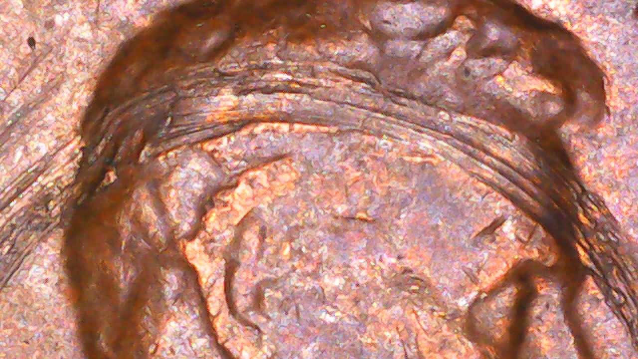 1973-D-Lincoln-Memorial-Cent--Just-Damage-Or-Something-Really-Cool?