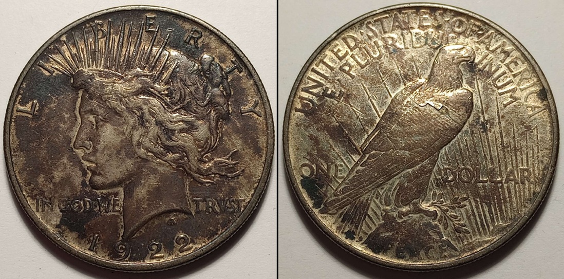 1922-P-Peace-Dollar-RIDB-Or-Lamination?