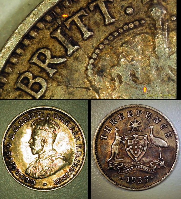 1935-3-Pence---Australia,-
