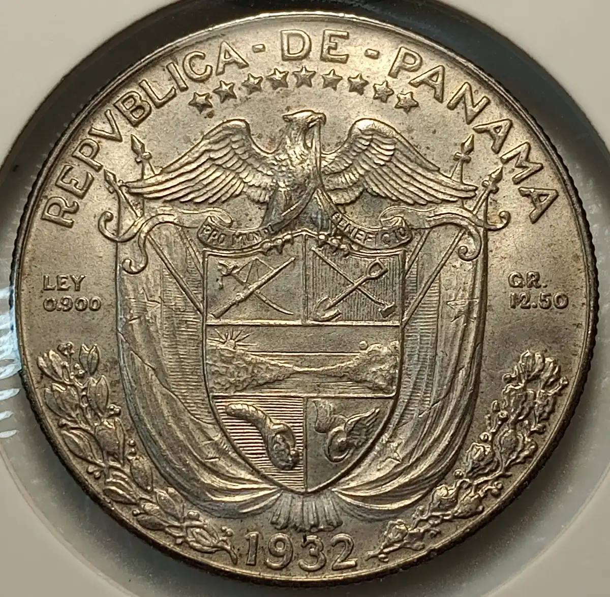 1932-Panama-1/2-Balboa