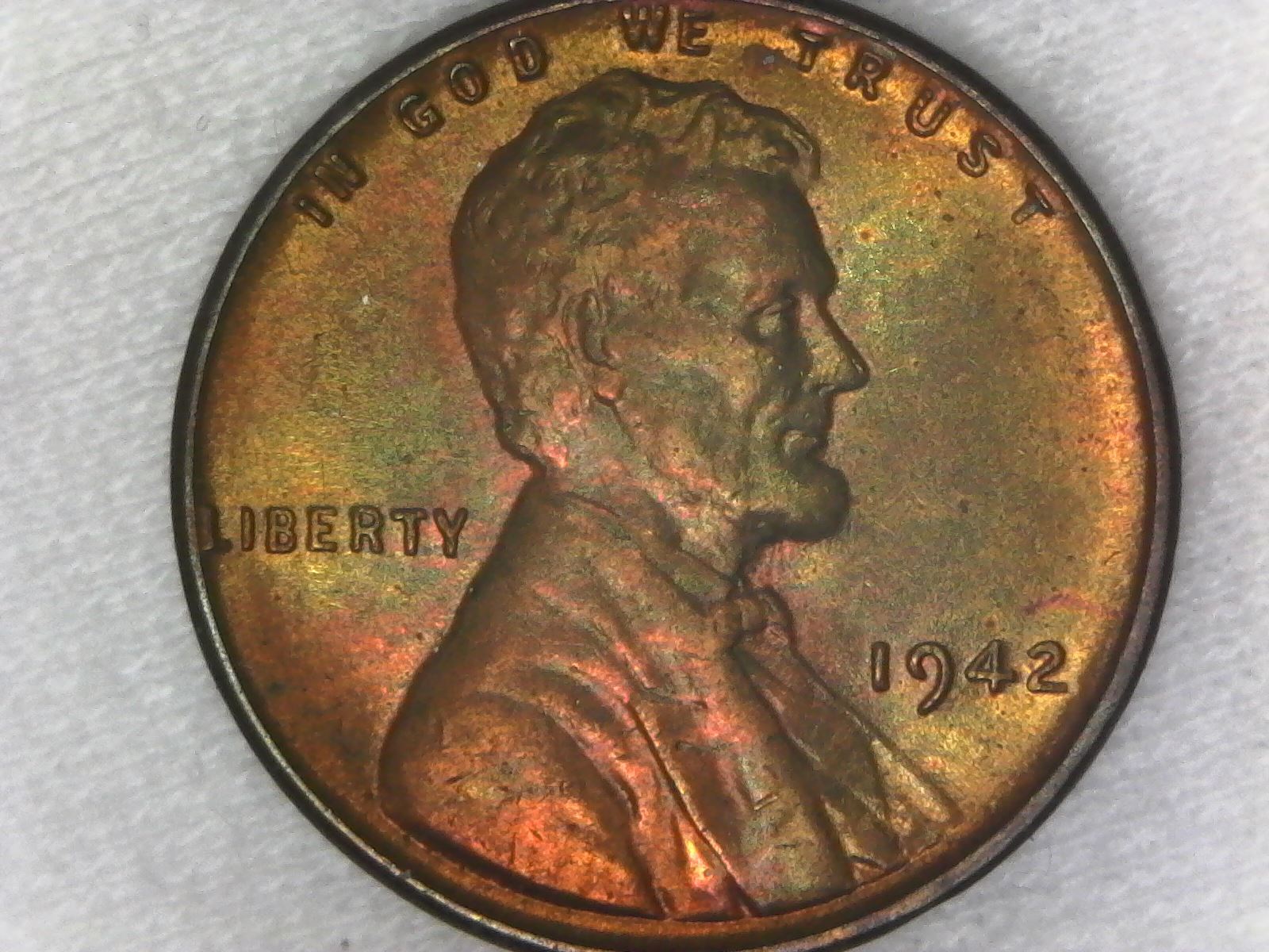 Beautiful-Toned-1942-And-1941-D-Wheat-Cents---Not-Sure-If-I-Should-Get-It-Graded