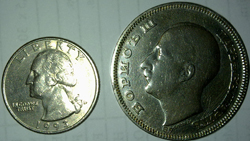 2-Silver-Bulgarian-Coins,-Information.