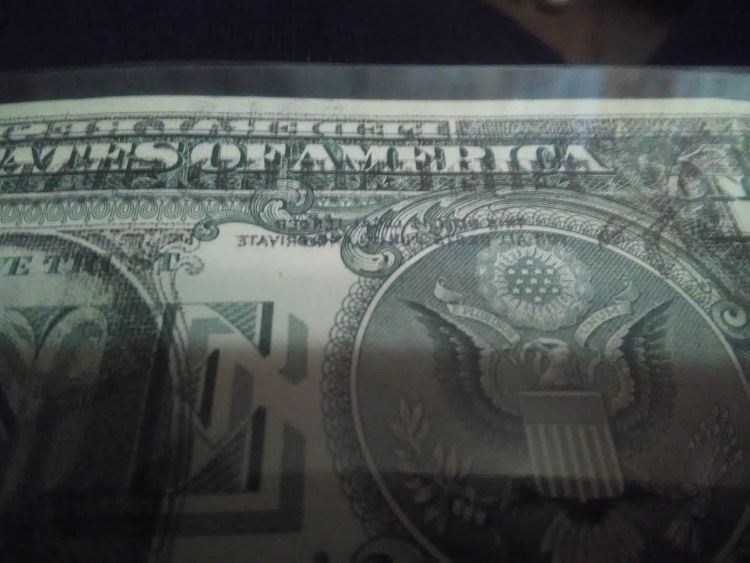 Double-Printed-&-Reversed-On-Back-Of-2006-$1-Bill