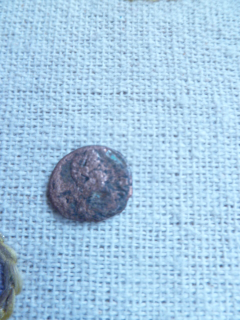 Unknown-Ancient-Coin-And-A-Strange-Object.