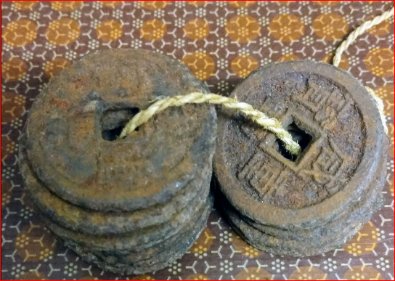 Greetings-From-The-Uk!-Question:-Strung-Iron-Cash-Coins