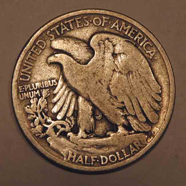 1921-Walking-1/2-Dollar