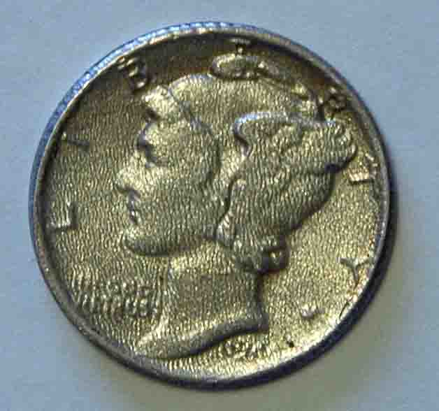 Weird-Coating-On-Mercury-Dime?