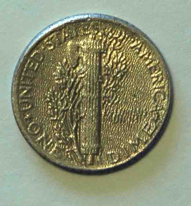 Weird-Coating-On-Mercury-Dime?