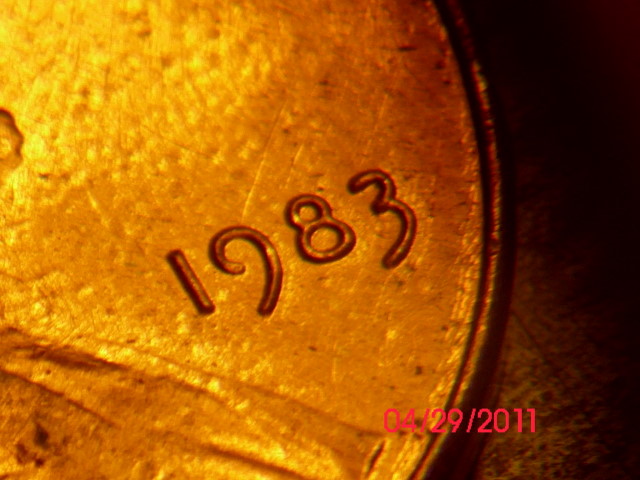 Bad.-1983-Lincoln-Cent,-Reverse-Error.-Need-Help-To-Identify