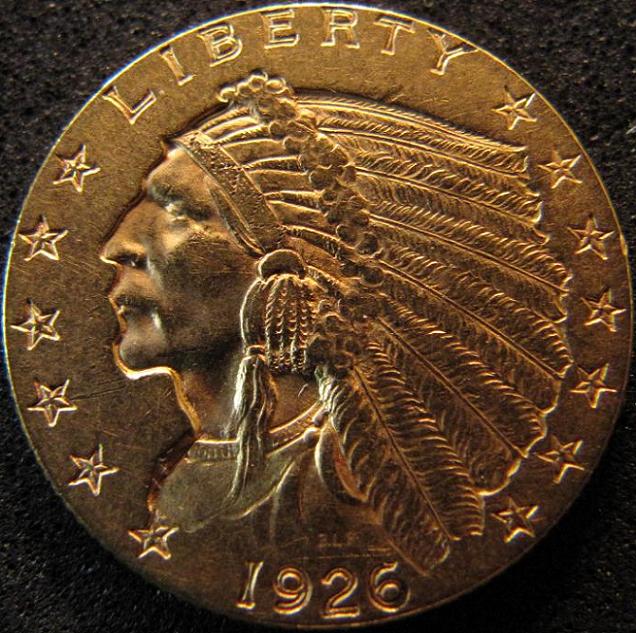 Assistance-With-2-1/2-Gold-Indian