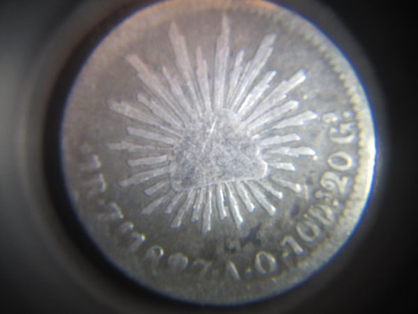 1922-Denmark-25-Ore-And-1827-Mexico-1-Real