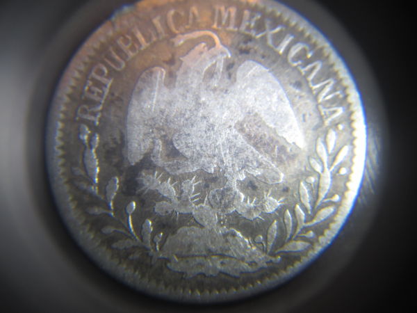 1922-Denmark-25-Ore-And-1827-Mexico-1-Real