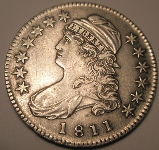 1811-Capped-Bust-Half-Dollar-For-Grade-&-Variety