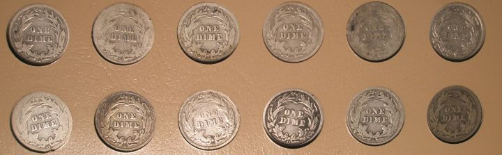 1895-O-Barber-Dime,-The-Last-Hole!