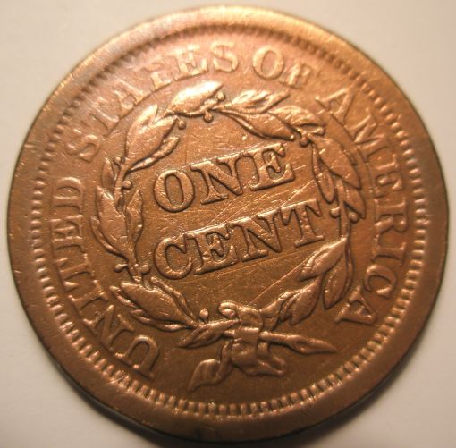 Post-A-Picture:--Braided-Hair-Large-Cent-1839-1857