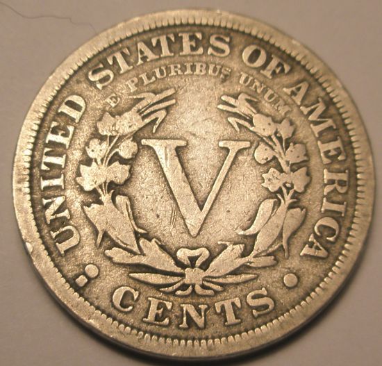 1886-V-Nickel