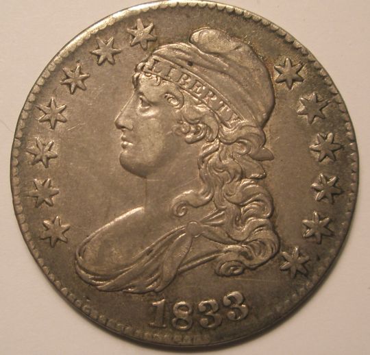 1833-Capped-Bust-Half