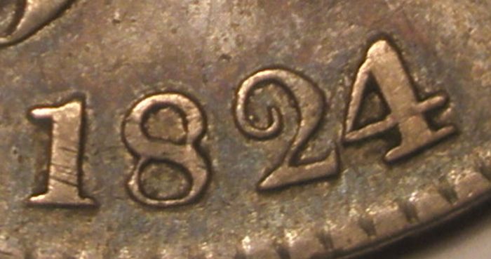 1824-Bust-Half.does-This-Look-Like-A-4/1-To-Anyone-Else?