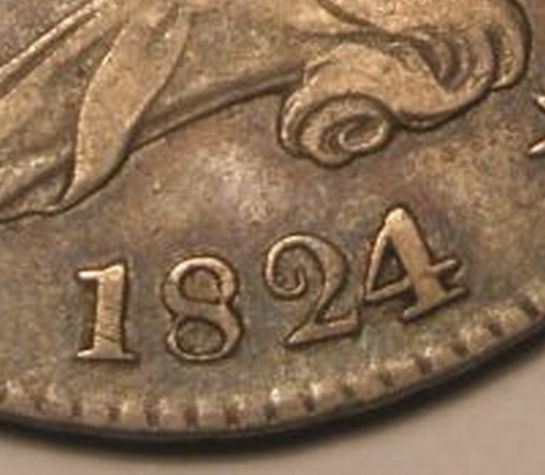 1824-Bust-Half.does-This-Look-Like-A-4/1-To-Anyone-Else?