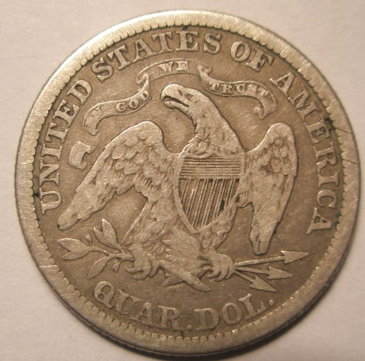 1874-Seated-Liberty-Quarter