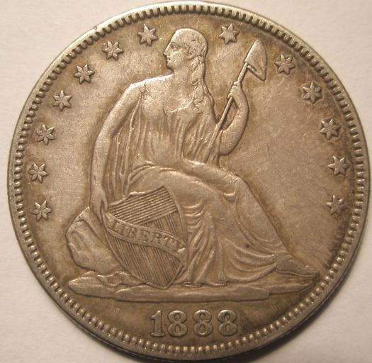 1888-Seated-Liberty-Half-Dollar-For-Grading