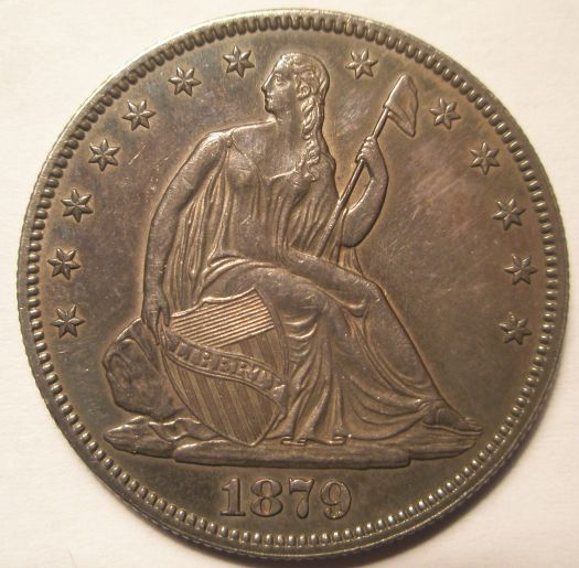 1879-Seated-Liberty-Half-Dollar-For-Grading