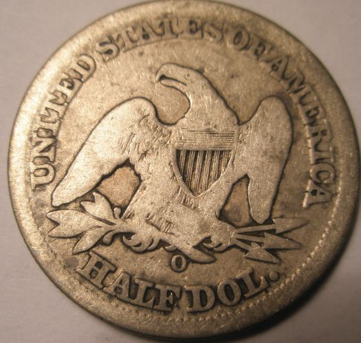 1854-O-Seated-Liberty-Half-Dollar-For-Grading