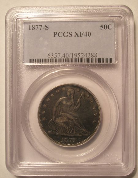 1877-S-Seated-Liberty-Half-Dollar-For-Grading